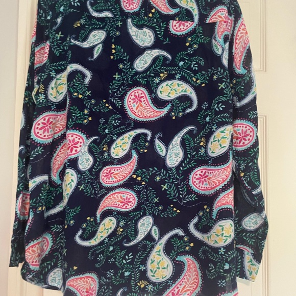 Talbot’s cotton button down blouse - Picture 4 of 6